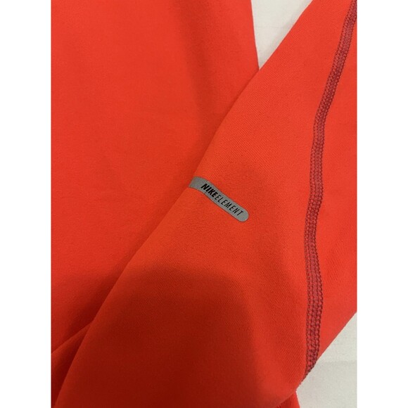 Nike Pullover Women's Orange Dri-Fit 1/4 Zip Element Running Athletic Training S - Picture 3 of 7